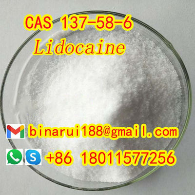 BMK 粉 Lidoderm CAS 137-58-6 マリカイン 白い針状の結晶