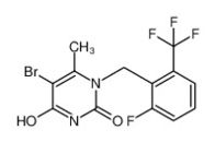 CAS 830346-48-0,5-bromo-1- （benzyl 4ヒドロキシ6 methylpyrimidin 2 2-fluoro-6- （trifluoromethyl）） - （1H） - 1