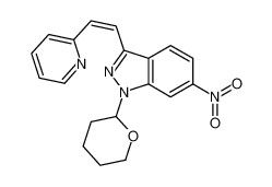 6ニトロ3 CAS 886230-75-7 [（E） - 2 （2-pyridyl）ビニール] - 1-tetrahydropyran-2-yl-indazoleのAxitinibの中間物