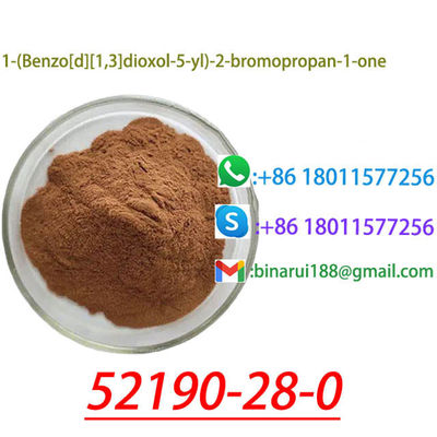 CAS 52190-28-0 1-プロパノン,1-(1,3-ベンゾディオキシル-5-イル)-2-ブロモ-C10H9BrO3 1-(1,3-ベンゾディオキシル-5-イル)-2-ブロモプロパン-1-オン